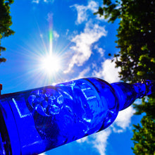 Load image into Gallery viewer, Blue Bottle Love - 500mL & 1 Litre Love Logo