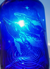 Load image into Gallery viewer, Blue Bottle Love - 500mL &amp; 1 Litre Cosmic Whale
