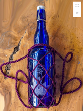 Load image into Gallery viewer, Blue Bottle Love - String Bottle Holder Backpack
