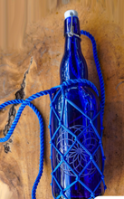 Load image into Gallery viewer, Blue Bottle Love - String Bottle Holder Backpack
