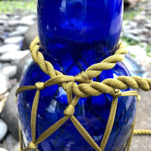 Load image into Gallery viewer, Blue Bottle Love - String Bottle Holder Backpack
