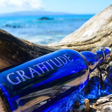 Load image into Gallery viewer, Blue Bottle Love - 500mL &amp; 1 Litre Gratitude
